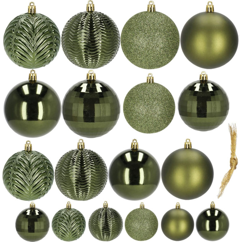 Springos Ziemassvētku bumbiņas Springos CA1164 33 GAB.