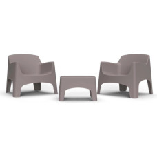 Bica puutarhakalustesetti Ibiza Terrace Set, beige