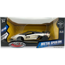 MSZ Miniatūrais modelis Lamborghini SVJ, izmērs 1:24