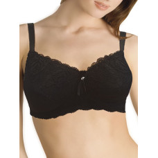 Tonus Elast 0407-03 ”Sofija” elastinen lääketieteellinen/kuntoutusrintaliivi Black N3 (C85)
