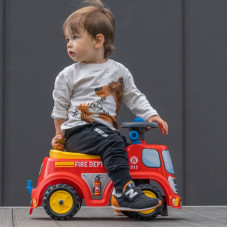 Falk 700 Jeździk Samochód Strażacki z klaksonem