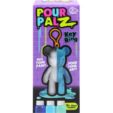 Pour Palz DIY – mini maalattava nalle avaimenperällä