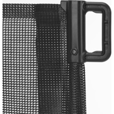 Springos Safety barrier for stairs 80 cm, roller shutter for doors, protective, black