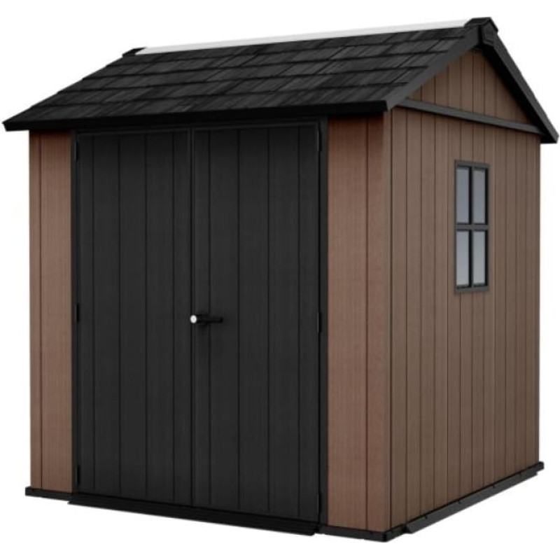 Keter puutarhavaja Newton Plus 7×7,5, ruskea