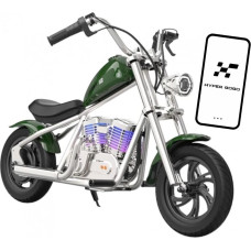 Hyper Gogo C12 ELECTRIC MOTORCYCLE APP GREEN