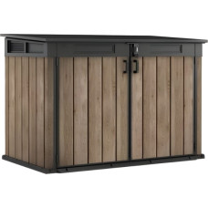 Keter Deco Horizontal Shed puutarhavaja, saarnipuun sävy