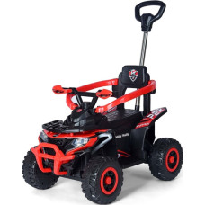 Milly Mally batteridrivet fordon Star ATV, röd