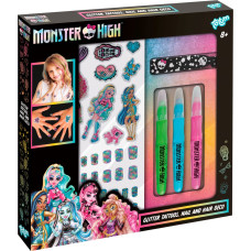 Totum “Monster High” luova kynsien, vartalon ja hiusten koristelusetti, 560109