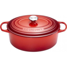 Le Creuset Čuguna katls ovāls 31cm / 6,3L sarkans