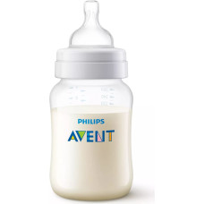 PHILIPS AVENT Pretkoliku barošanas pudelīte 260 ml, lēnas plūsmas knupītis, 1m+ SCY103/01