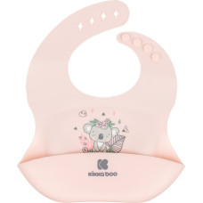 Silicone bib Savanna Friends Pink