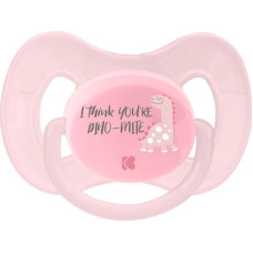 Pacifier 0-6m Dinomite Pink