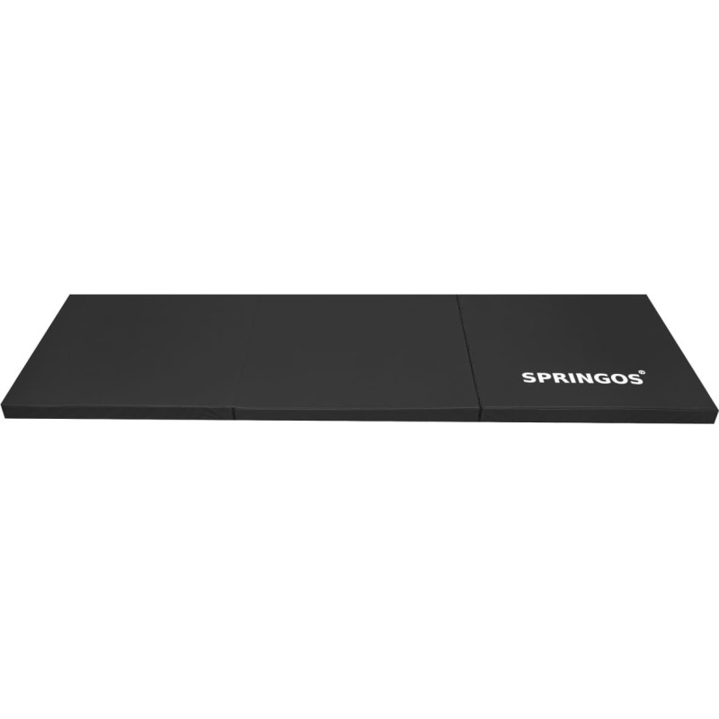 Springos-taitettava jumppamatto FA0041, 180x60x5 cm