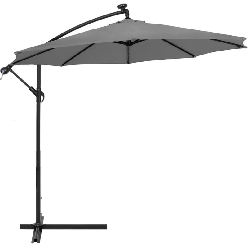 Springos puutarhavarjo aurinkopaneelilla GU0046 – 300 cm