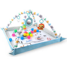 Milly Mally 6147 TinyMini JL656-2A kehittävä 2-in-1 leikkialusta "Leikkiä vuorilla"