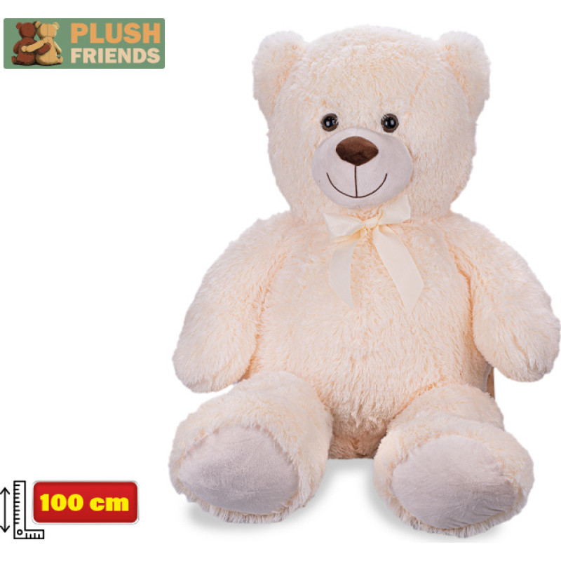 HIPO pehmolelu  - 902251 - TEDDY BEAR - size 100 cm