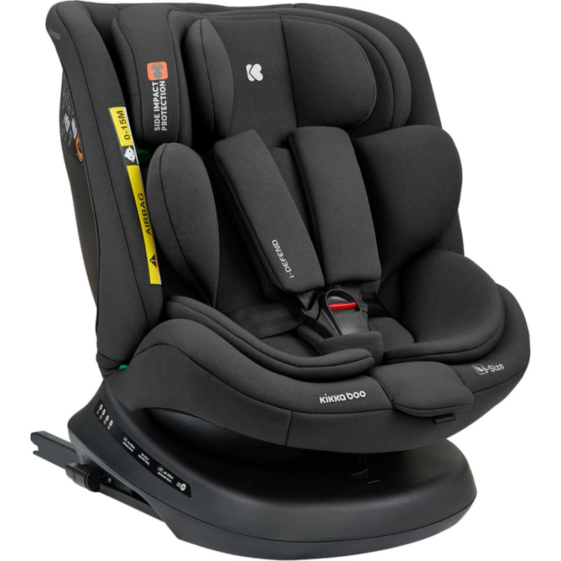 KIKKABOO Turvaistuin 40-150 cm i-Defend i-SIZE Black