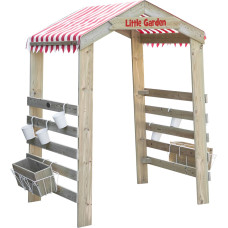 Classic World Edu puinen puutarhaportti / pergola / kukkateline