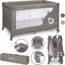 Kidwell taitettava sänky BLISSY DUO, beige (kerrossänky)