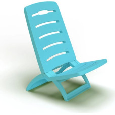 Bica puutarhatuoli ”Sandy”, 37,5 x 55 x 65 cm, lajitelma: vaaleansininen / vihreä / vaaleanpunainen / oranssi