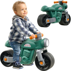 Falk potkumoottoripyörä Moto Premier Vintage Green 1–3-vuotiaille