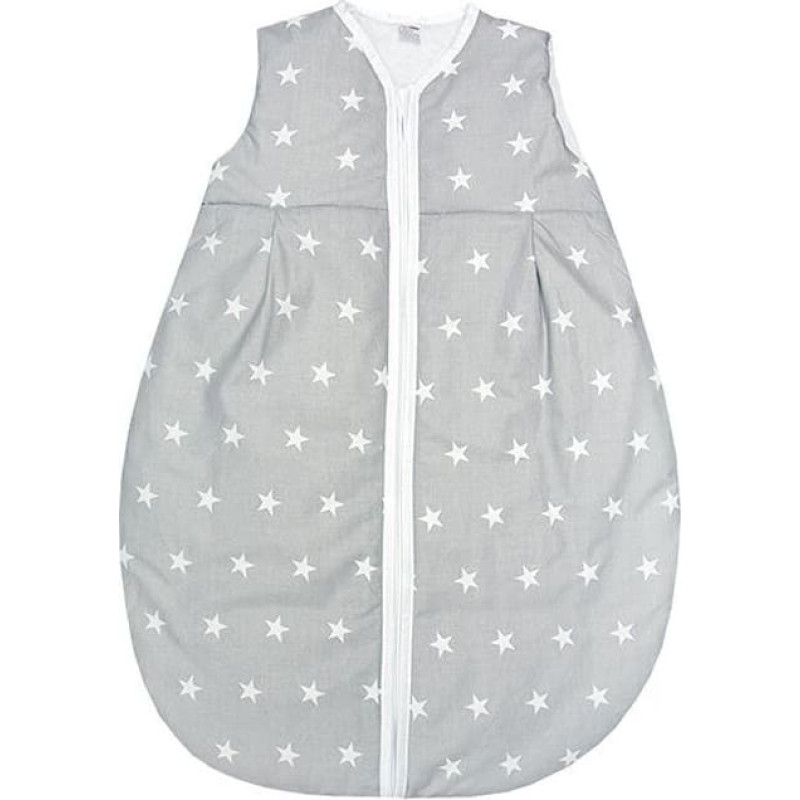 Ankras sleeping bag for babies 68-74 stars midi grey