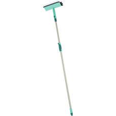 Leifheit Logu tīrītājs un birste ar teleskopisku kātu 120-200cm Brush Window Cleaner