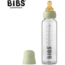 BIBS Stikla bērnu pudelīte 225ml Sage