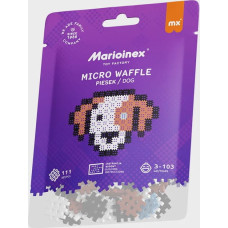 Marioinex 905869 Klocki micro waffle 111 szt. (Pies)+micro waffle 80 Gratis!