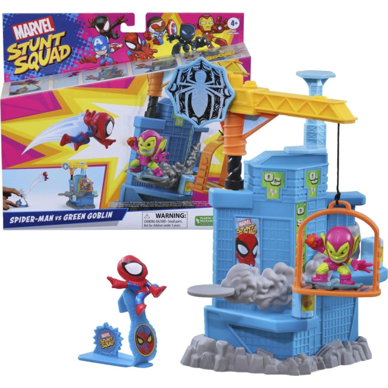 Hasbro Marvel Stunt Squad Spider-man and Green Goblin F7062