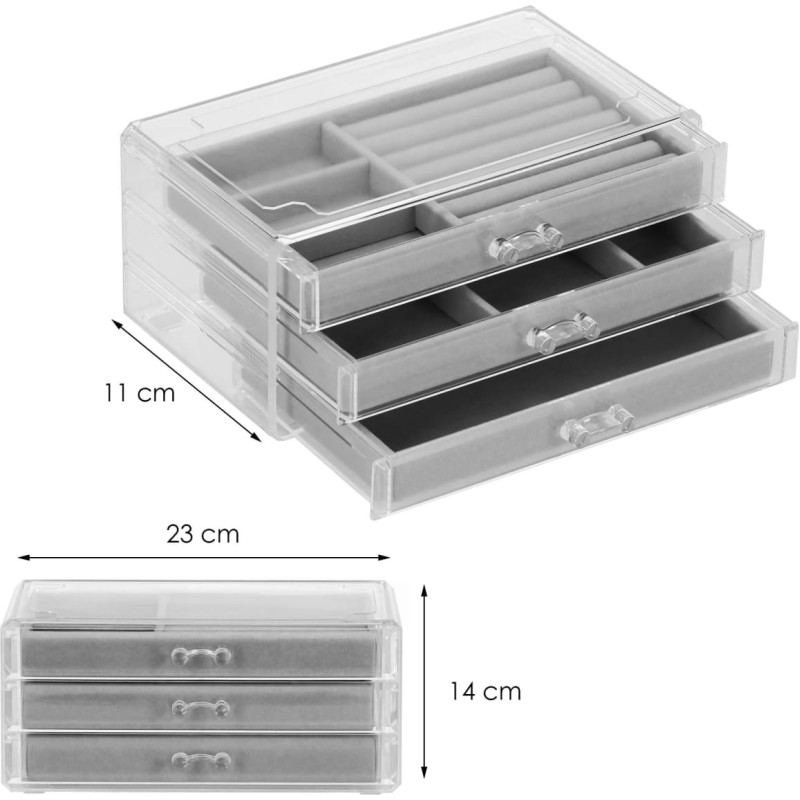 Springos Juvelierizstrādājumu organizators Springos HA1045 23x14x11cm