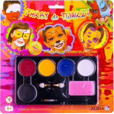 Kasvomaalausvärit, 5 väriä