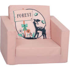 Delta Trade DT5 pehmeä, ulosvedettävä yksipaikkainen lasten nojatuoli, malli DT5-23001