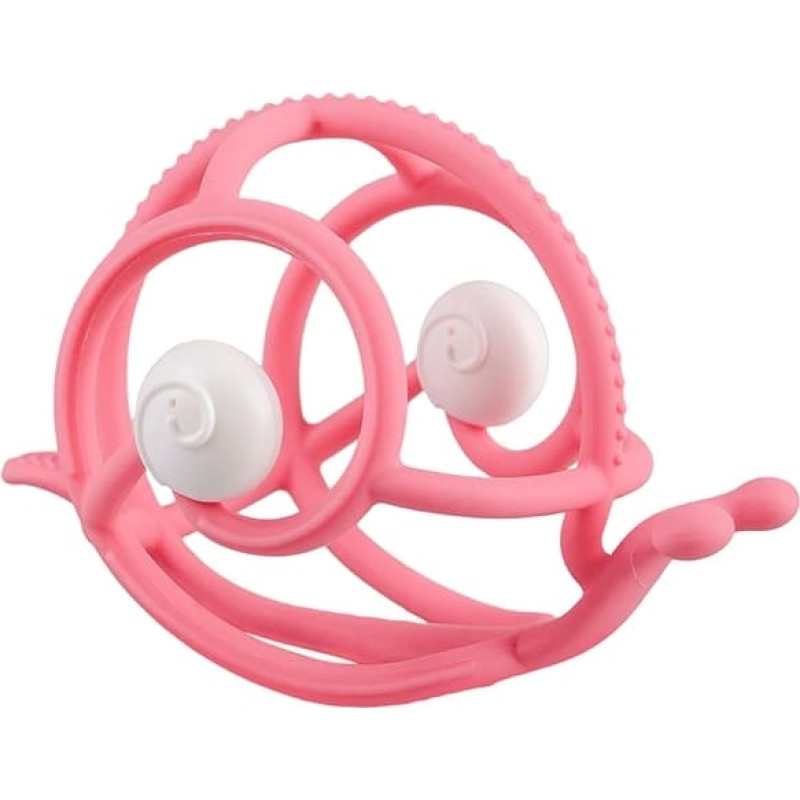 Mombella 00606 purulelu helistimellä, etana, vaaleanpunainen