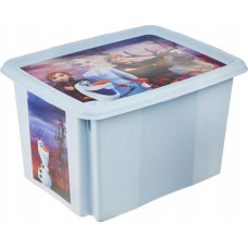 Keeeper KAROLINA FROZEN säilytyslaatikko kannella, 30 l, harmaansininen (cloudy blue)