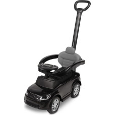 Toyz LAND ROVER työnnettävä auto kahvalla BLACK