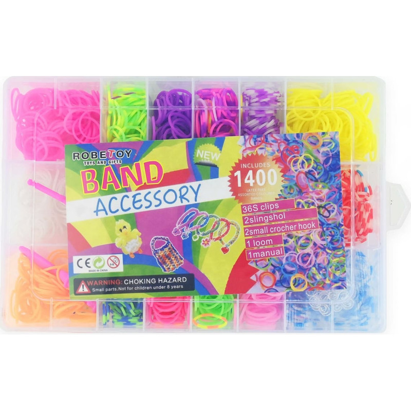Loom Bands -sarja – 1400 kuminauhaa