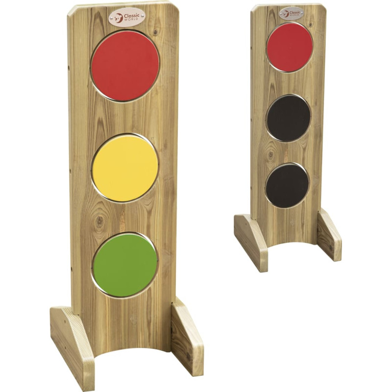 Classic World Edu puinen liikennevalo XXL