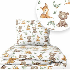 Ankras 2-osainen vuodevaatesetti - 120x90, 40x60 - BEAR & ROE