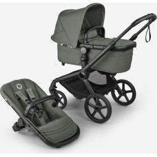 Bugaboo Fox 5 Renew 2in1 lastenvaunupaketti Black/Forest Green