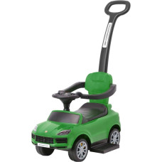 Milly Mally potkuauto työntökahvalla Porsche Cayenne, Green