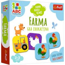 Trefl 01944 Gra Farma ABC Malucha 3+