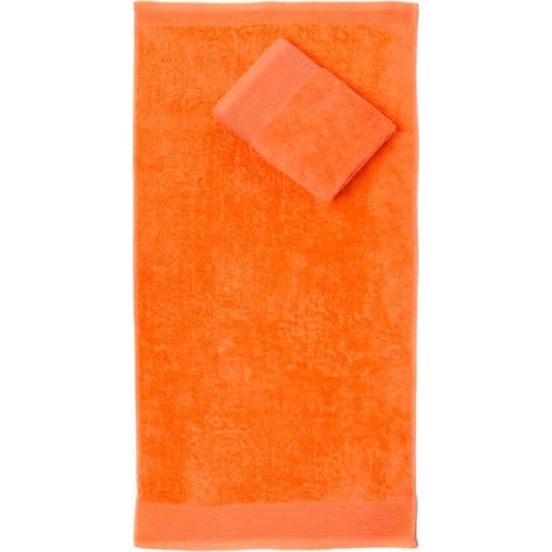 TOWEL AQUA 50X100 TERRY ORANGE 500G.