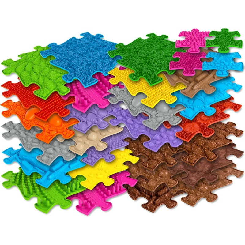 Woopie ortopedinen aistimatto "Royal Puzzle" – 26 osaa + 4 pientä
