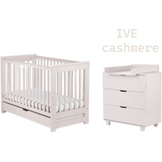 Danpol vuodesohva laatikolla ja lipastolla IVE, cashmere (Drewex)