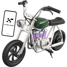 Hyper Gogo PIONEER ELECTRIC MOTORCYCLE GREEN APP