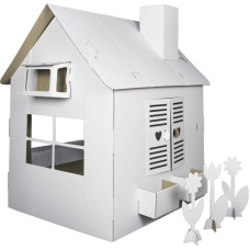 Annahouse Foldable Cardboard Playhouse Garden House 115 × 95 × 147 cm