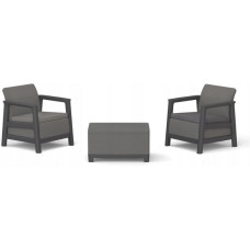 Keter Scandi Linea Balcony Set puutarhakalustesetti, harmaa