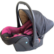 Baby Fashion Car seat 0-13kg Isofix + adaptor, Black fuchsia