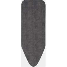 BRABANTIA gludināmā dēļa pārvalks, 124x45 cm, Denim Black (C) 4mm+ 4mm filcis